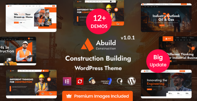 Abuild – Construction WordPress Theme