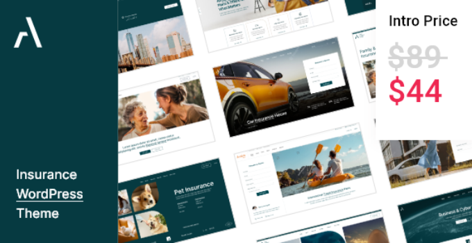 Acheron – Insurance WordPress Theme