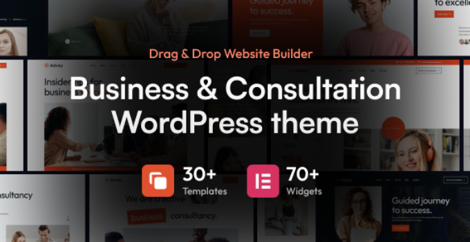 Advisy – Business & Consultation Elementor WordPress Theme