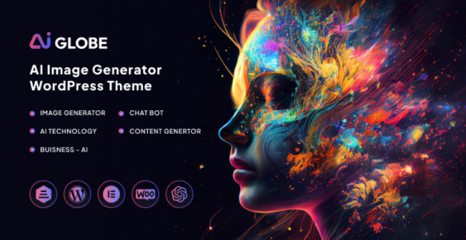 AiGlobe – Artificial Intelligence Startup & Technology WordPress Theme