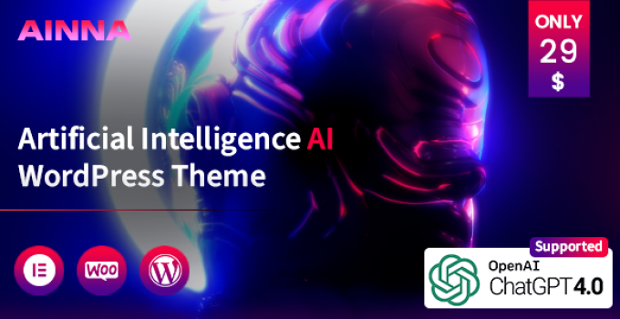 Ainna – Artificial Neural Network AI WordPress Theme
