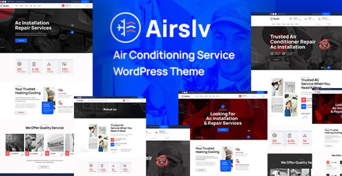 Airslv – Heating & Air Conditioning WordPress Theme