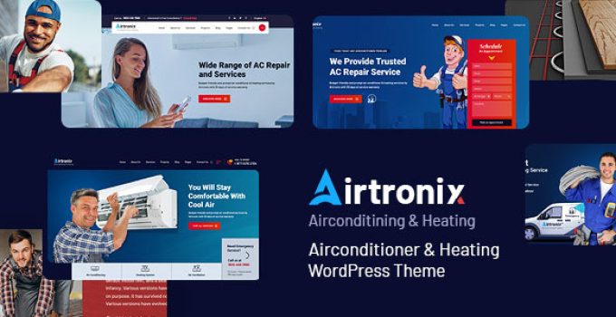 Airtronix – Airconditioner, HVAC And Repairing WordPress Theme