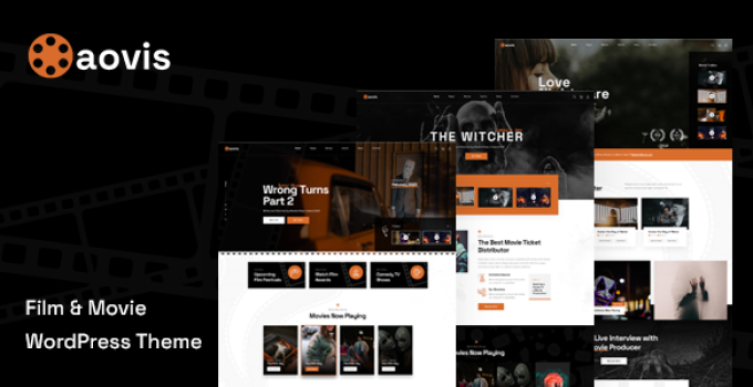 Aovis – Booking Movie Tickets WordPress Theme