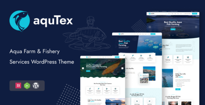 Aqutex – Aqua Farm & Fishery Services WordPress Theme
