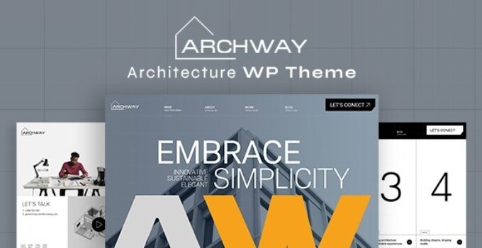 Archway – Architecture WordPress Theme