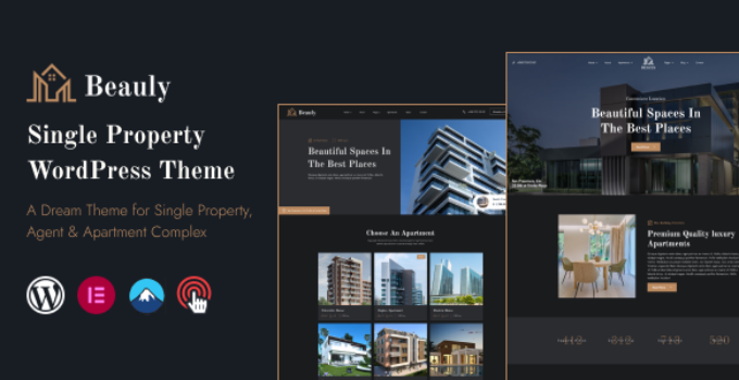 Beauly – Single Property WordPress Theme