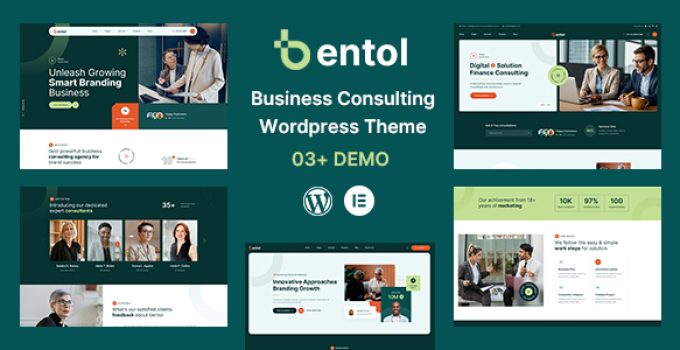 Bentol – Business Consulting WordPress Theme