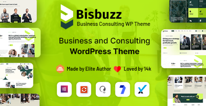 Bisbuzz – Business Consulting WordPress Theme