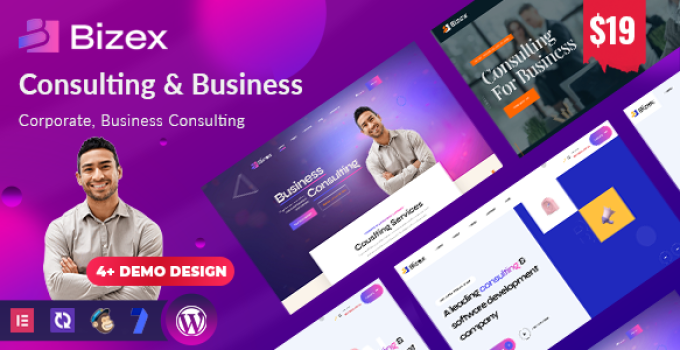 Bizex – Business Consulting Theme