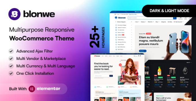 Blonwe – Multipurpose WooCommerce Theme
