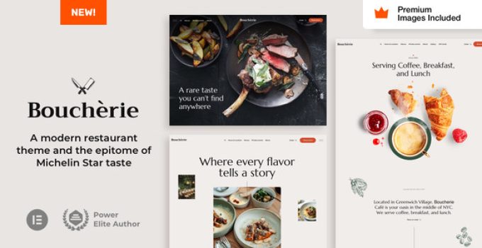 Boucherie – Steakhouse Restaurant and Café WordPress Theme