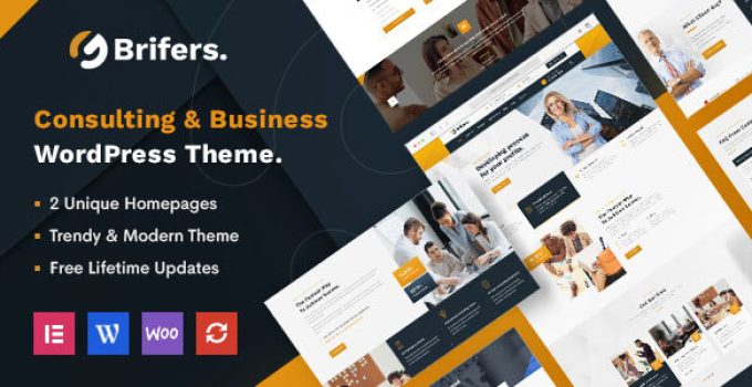Brifers – Consulting & Business WordPress Theme