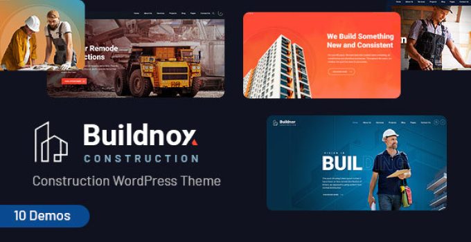 Buildnox – Construction And Architecture Theme
