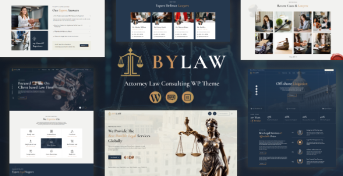 ByLaw – Lawyer, Law Firm Theme