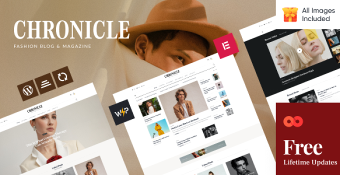 Chronicle – Magazine & Blog WordPress Theme
