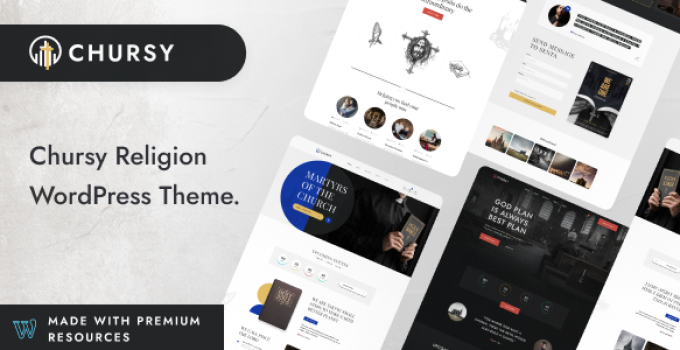 Chursy – Church Religious WordPress Theme