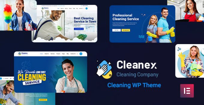 Cleanex – Cleaning Service WordPress Theme