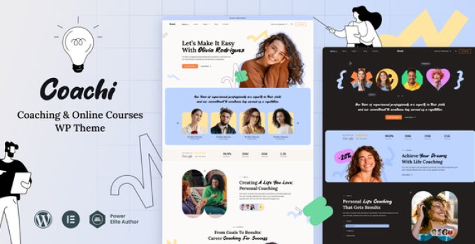 Coachi – Coaching & Online Courses WordPress Theme