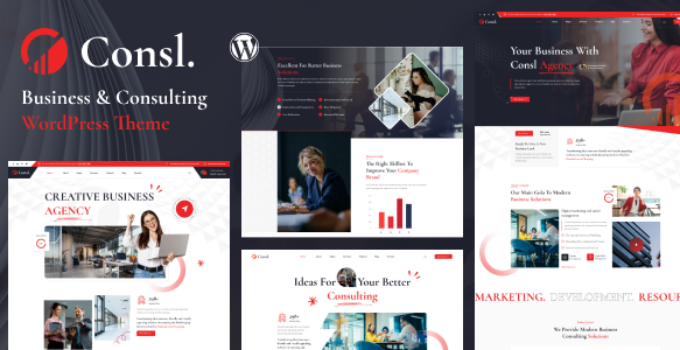 Consl – Consulting Business WordPress Theme