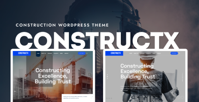 ConstructX – Construction WordPress Theme