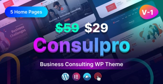 Consulpro – Business Consulting Theme