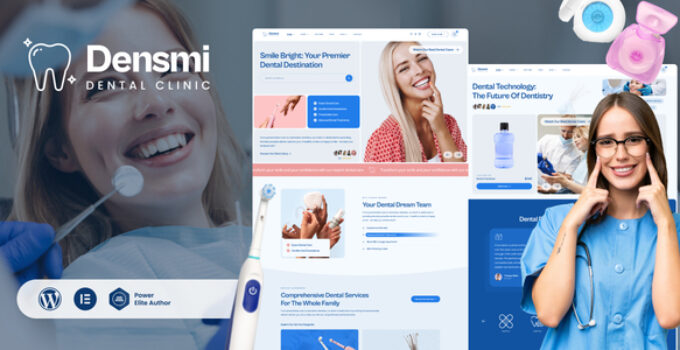 Densmi – Dental Clinic WordPress Theme