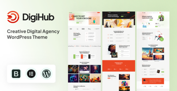 Digihub – Digital Agency WordPress Theme