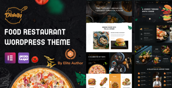 Dishify – Restaurant WordPress Theme