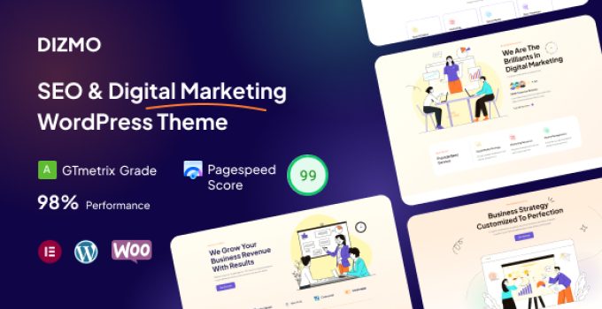 Dizmo – SEO & Digital Marketing Theme