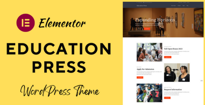 Education Press – Education, School, College WordPress Theme