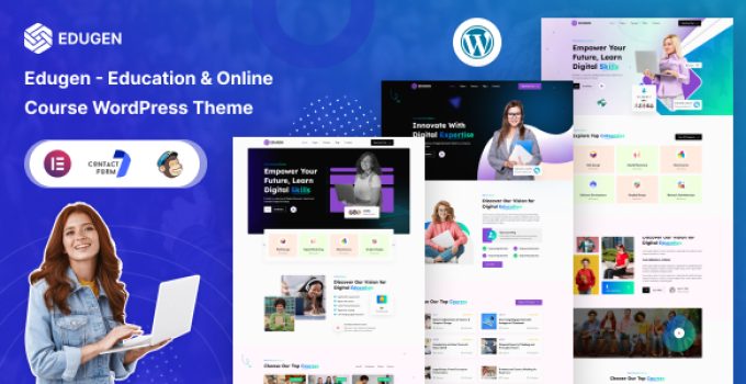 Edugen – Education & Online Course WordPress Theme