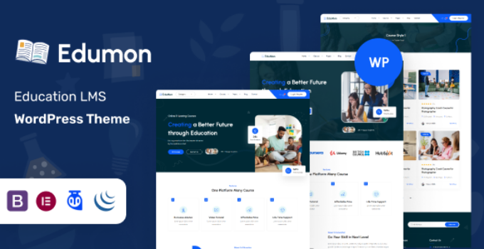 Edumoon – Education LMS WordPress Theme