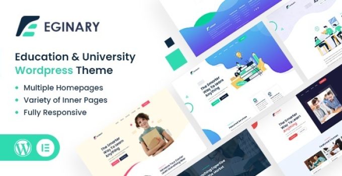 Eginary – Education & University WordPress Theme