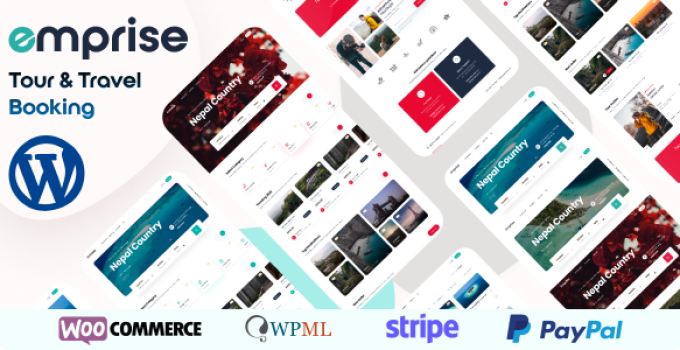 Emprise | Tour and Travel Booking WordPress Theme