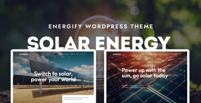 Energify – Solar & Renewable Energy