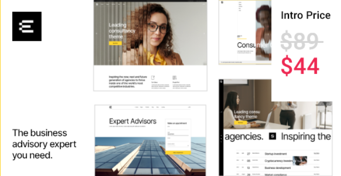 Expertise – Business Consulting WordPress Theme