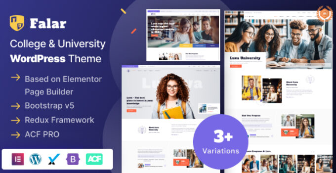 Falar – College University WordPress Theme