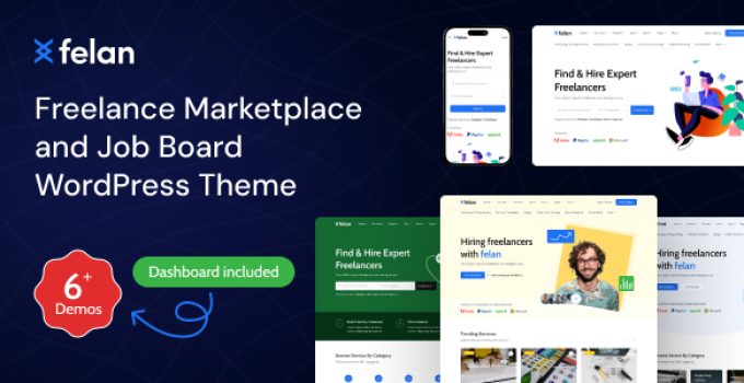 Felan – Freelance Marketplace and Job Board WordPress Theme