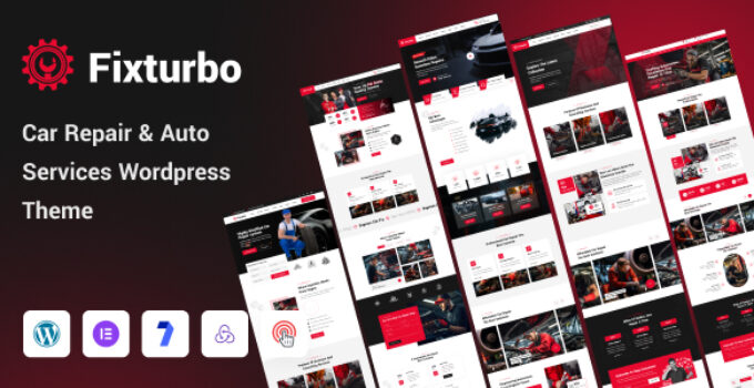 Fixturbo – Car Service & Auto Repair WordPress Theme