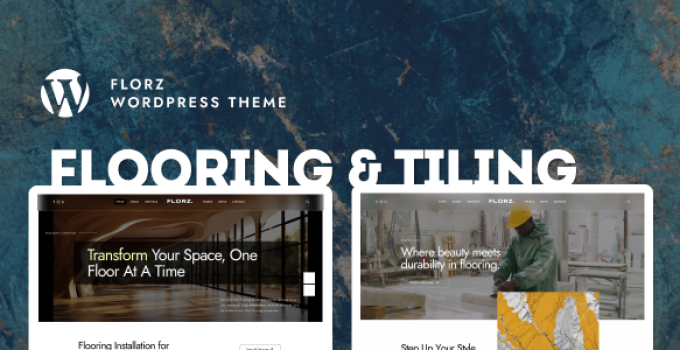 Florz – Flooring & Tiling WordPress Theme