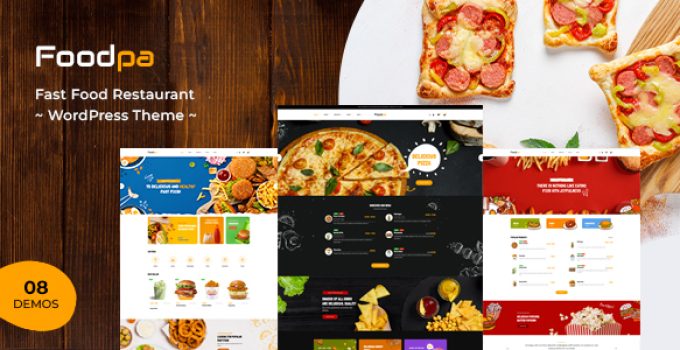 Foodpa – Fast Food Restaurant WooCommerce Theme