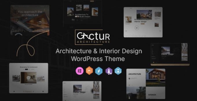 Gactur – Architecture & Interior Design WordPress Theme