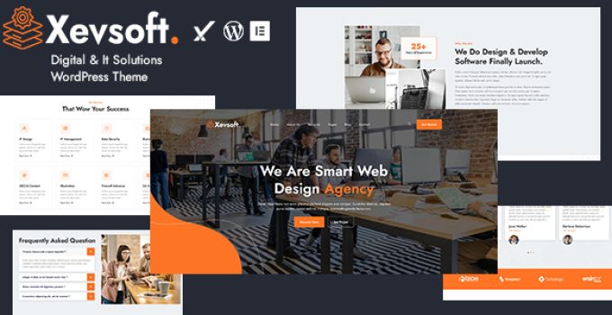 Gentech – IT Solutions & Startup WordPress Theme