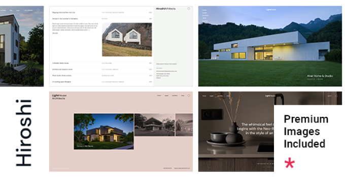 Hiroshi – Architecture and Interior Design Theme
