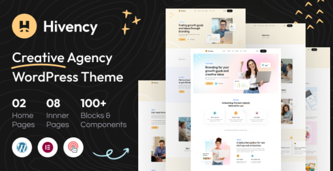 Hivency – Creative Digital Agency WordPress Theme