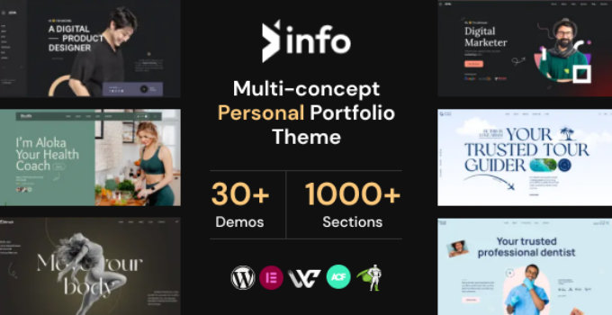 Info | Personal Portfolio Resume Theme