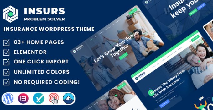 Insurs – Insurance WordPress Theme