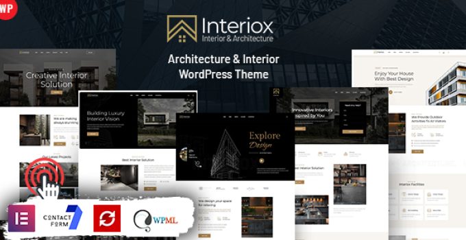 Interiox – Architecture & Interior WordPress Theme