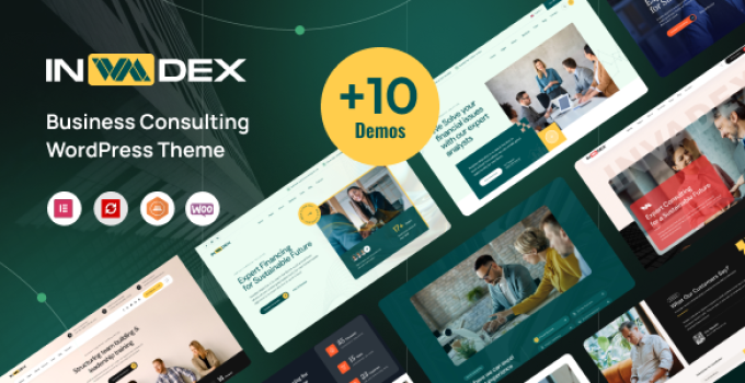Invadex – Business Consulting WordPress Theme